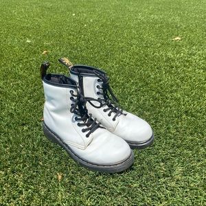 White 1460 Dr. Martens Size 3 Girls